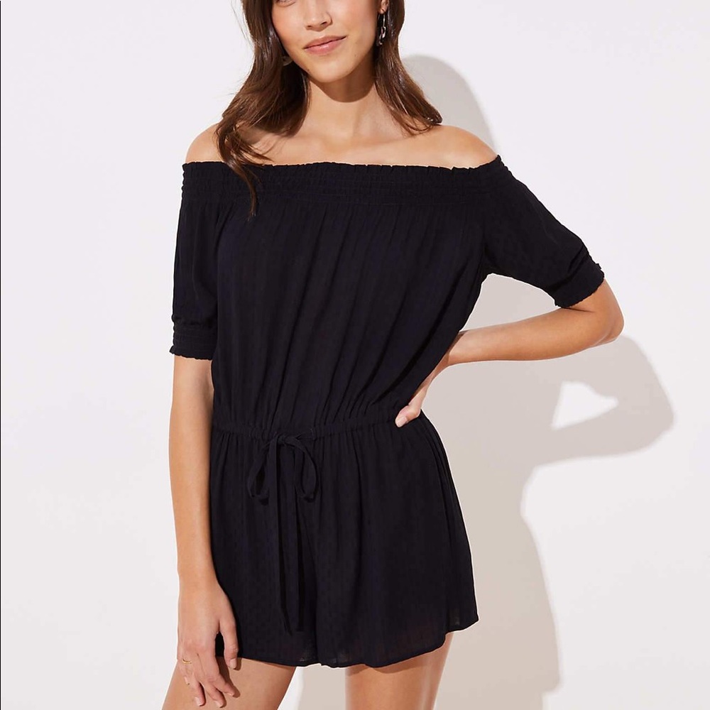 Loft Off the Shoulder romper